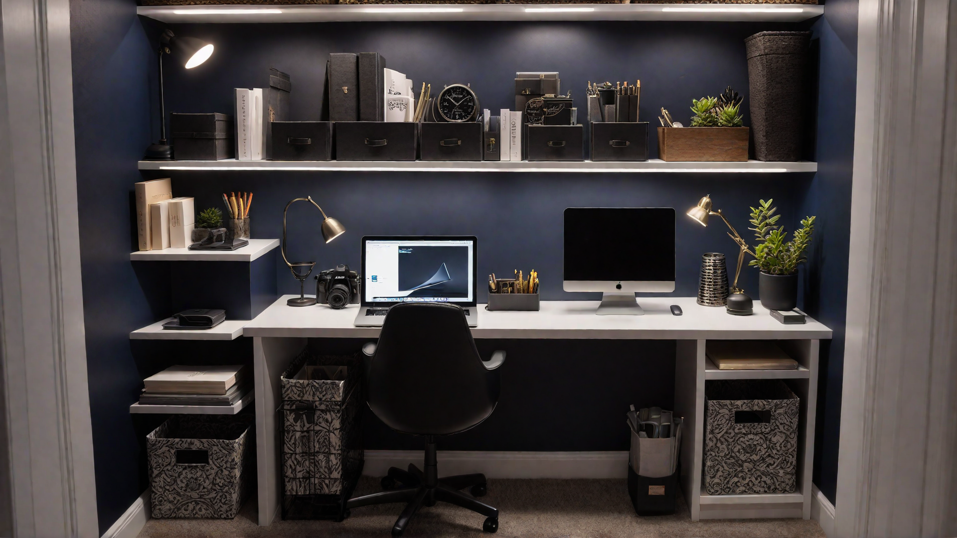 Creating a Closet Office (Cloffice)