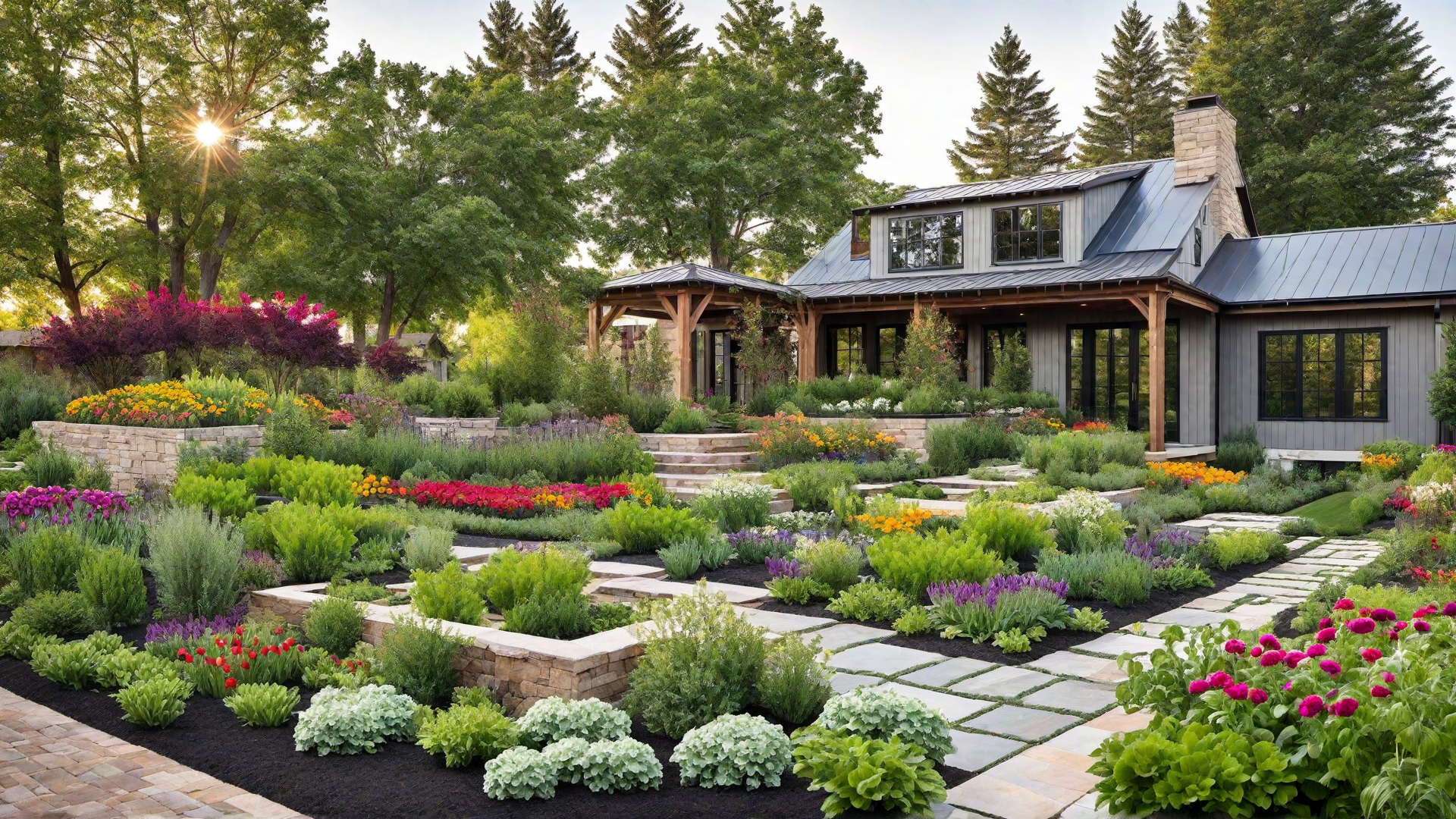 Gardening Beds: Functional and Decorative Touches around Farmhouses