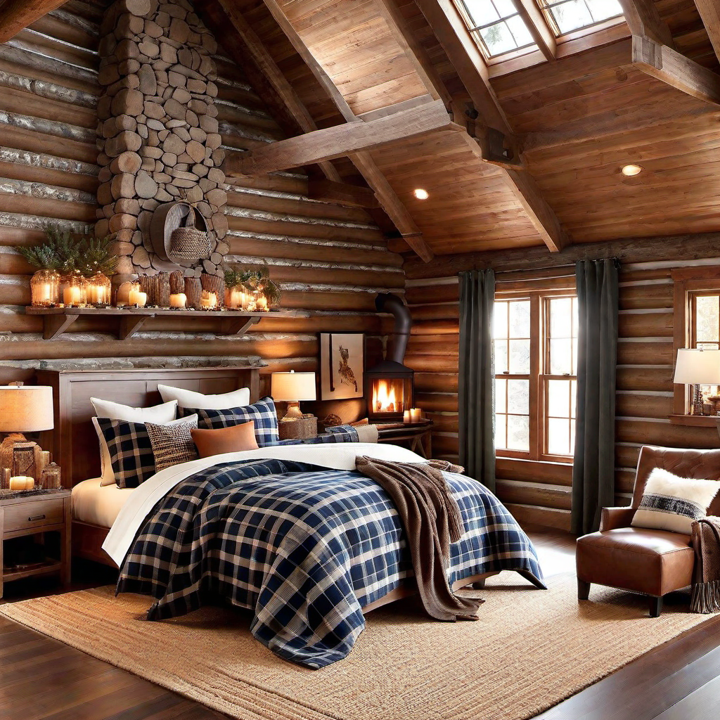 Cozy Cabin Guest Bedroom