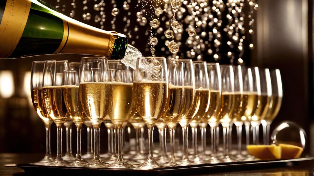 How Many Toasts In A Bottle Of Champagne