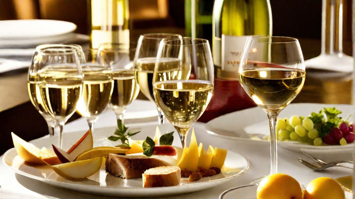 What To Eat With White Wine