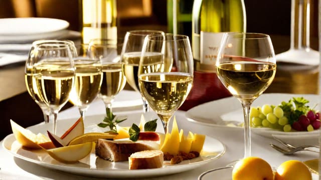 What To Eat With White Wine