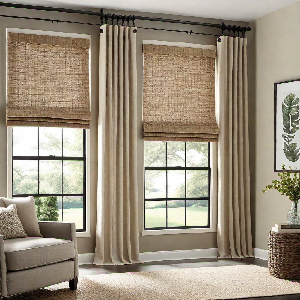 Industrial Farmhouse Window Treatments