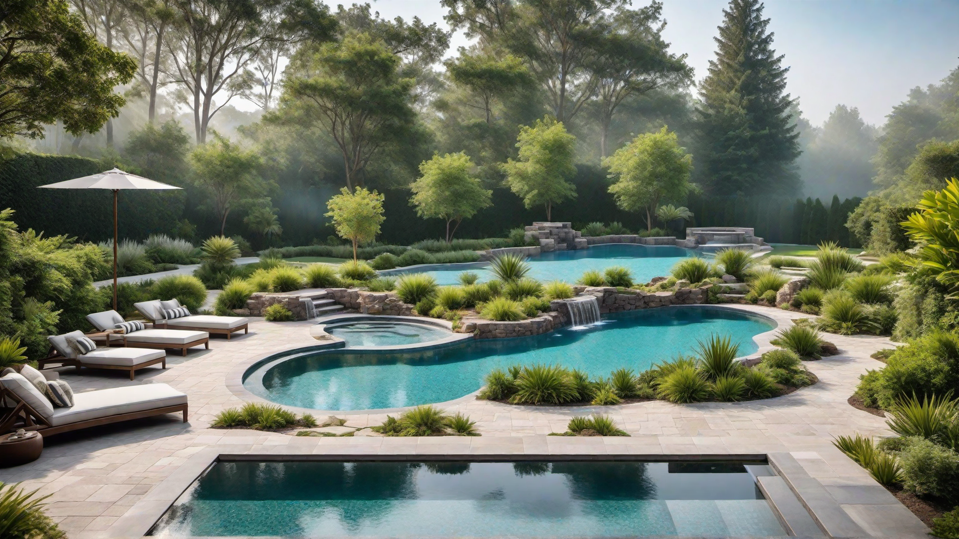 Family-Friendly Pool with Adjacent Play Area