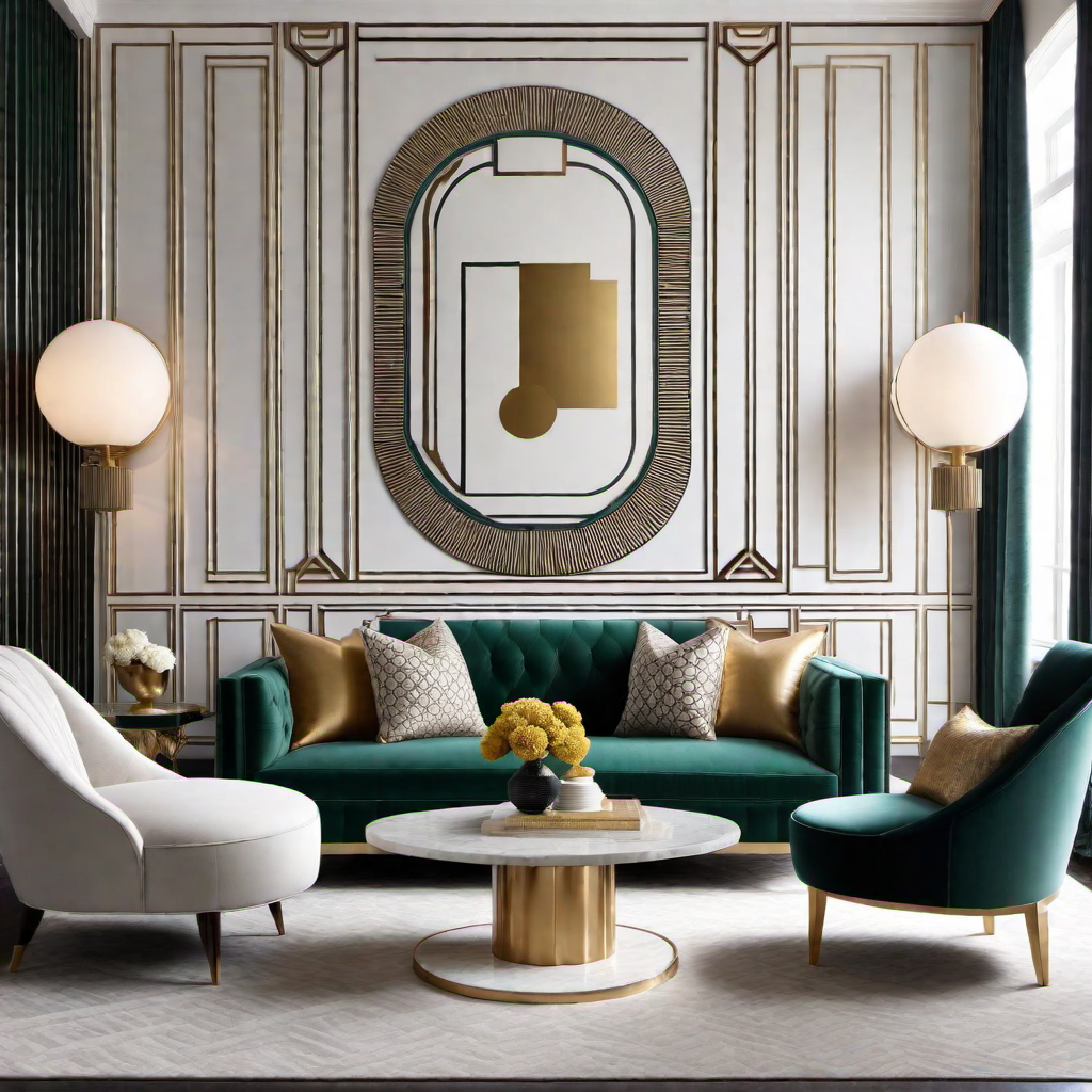 Art Deco Harmony: Balancing Elements for Cohesion