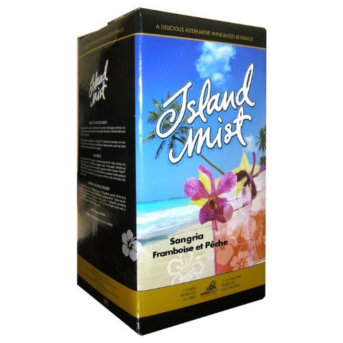Island Mist Raspberry Peach Sangria Wine Kit