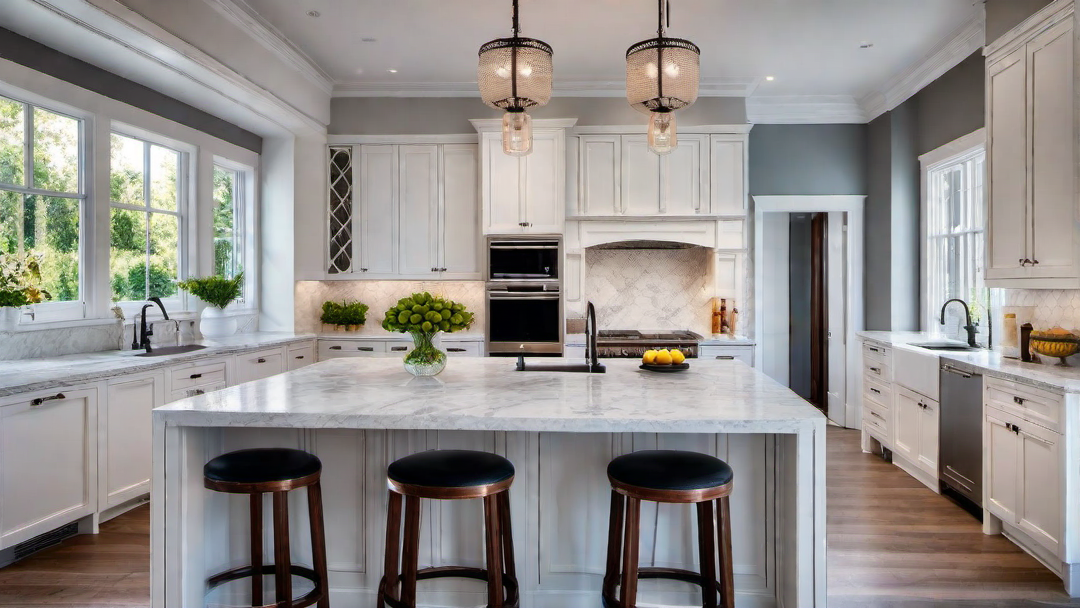 Compact Elegance: Traditional Kitchen for Small Spaces