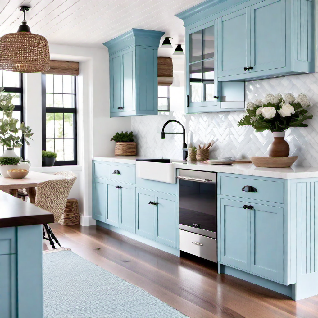 Cottage Charm: Quaint and Cozy Coastal Kitchen Decor