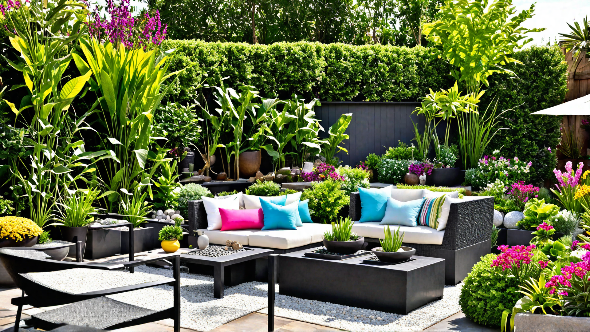 Compact Container Garden