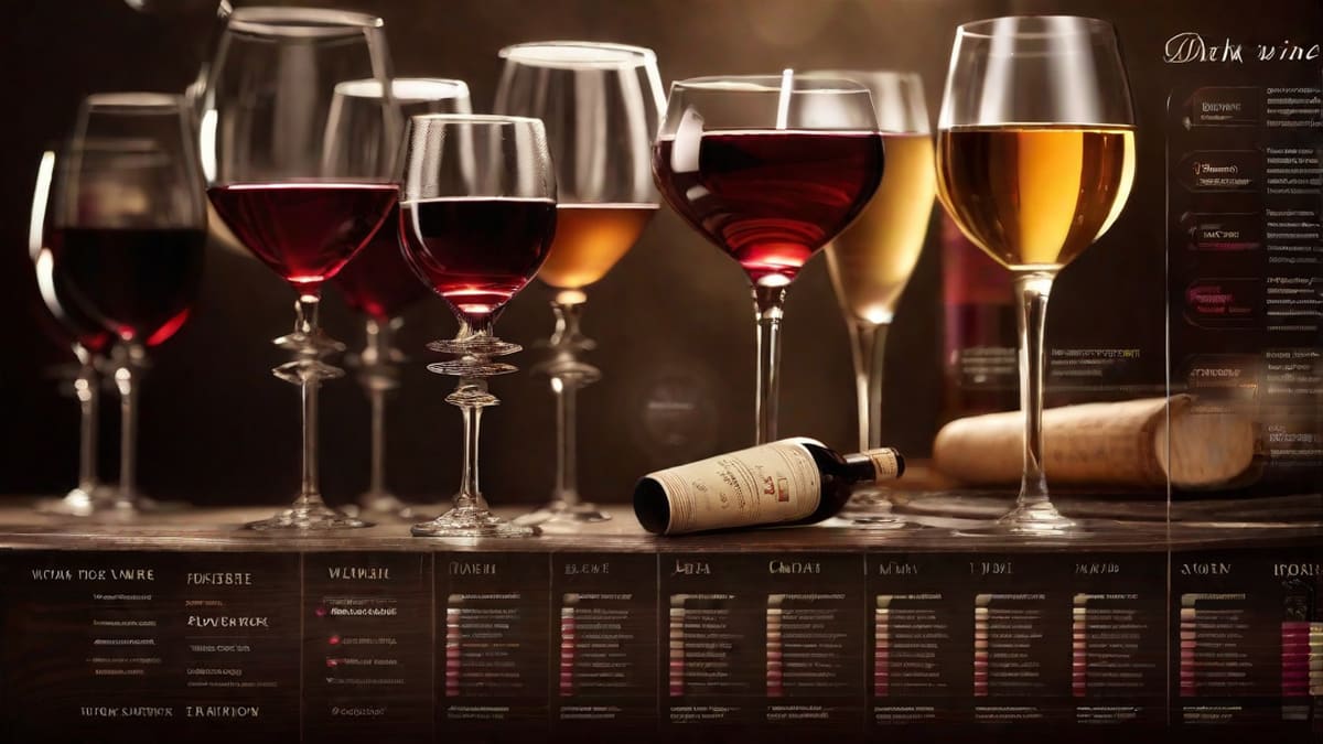 When To Drink Wine Chart