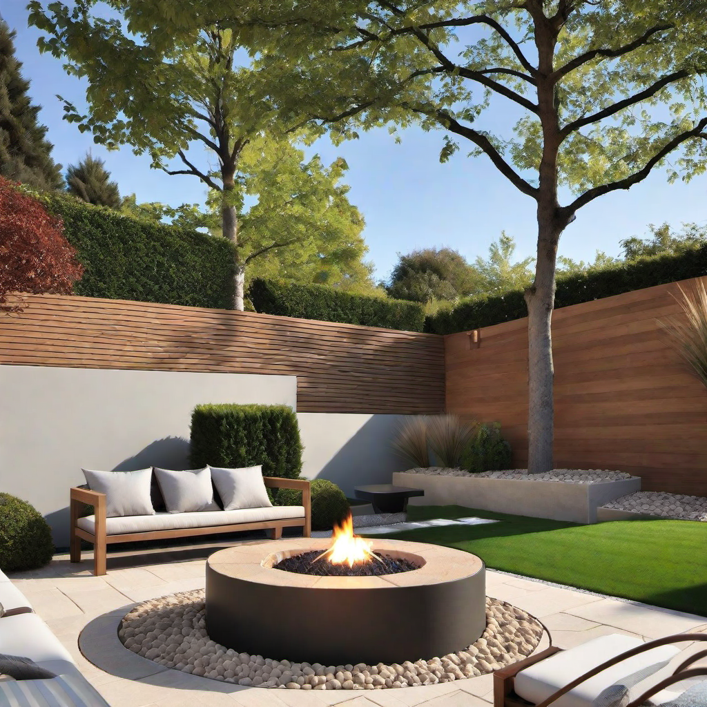 Fire Pit With Bench Seating: Space-Saving and Functional Design
