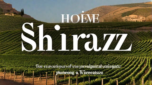 How Do You Pronounce Shiraz