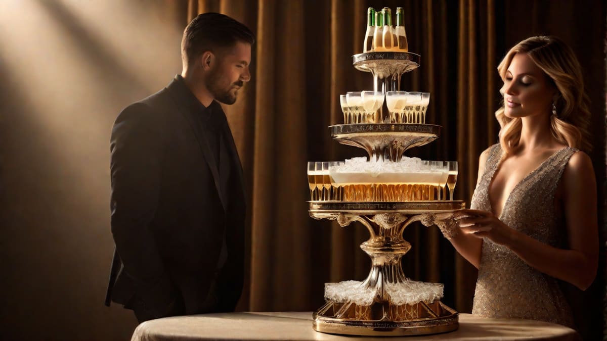 How To Build A Champagne Tower
