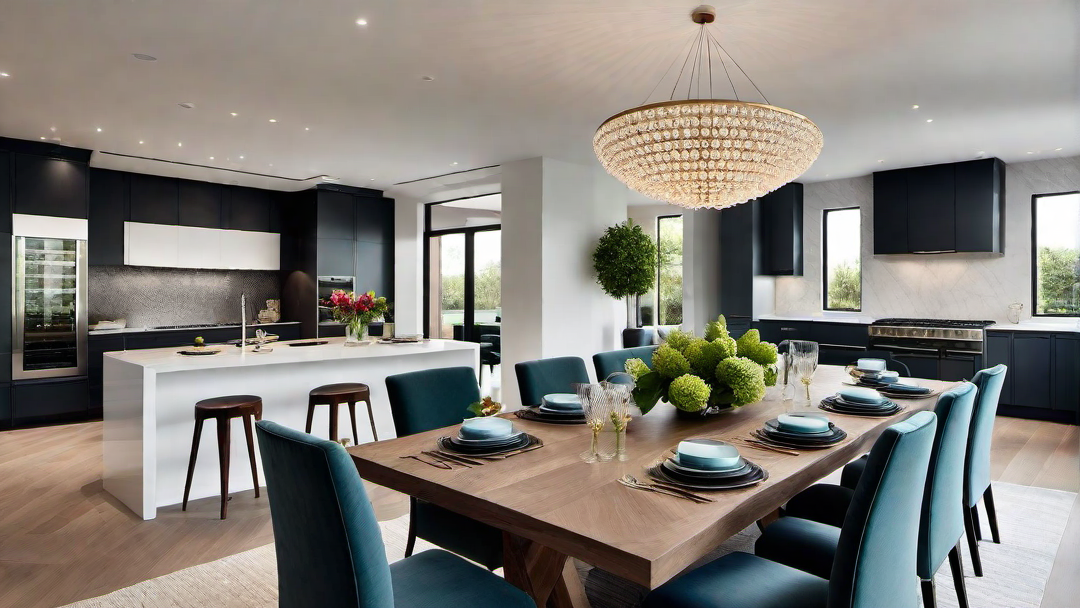 Versatile Dining: Hosting Meals in Great Room Settings