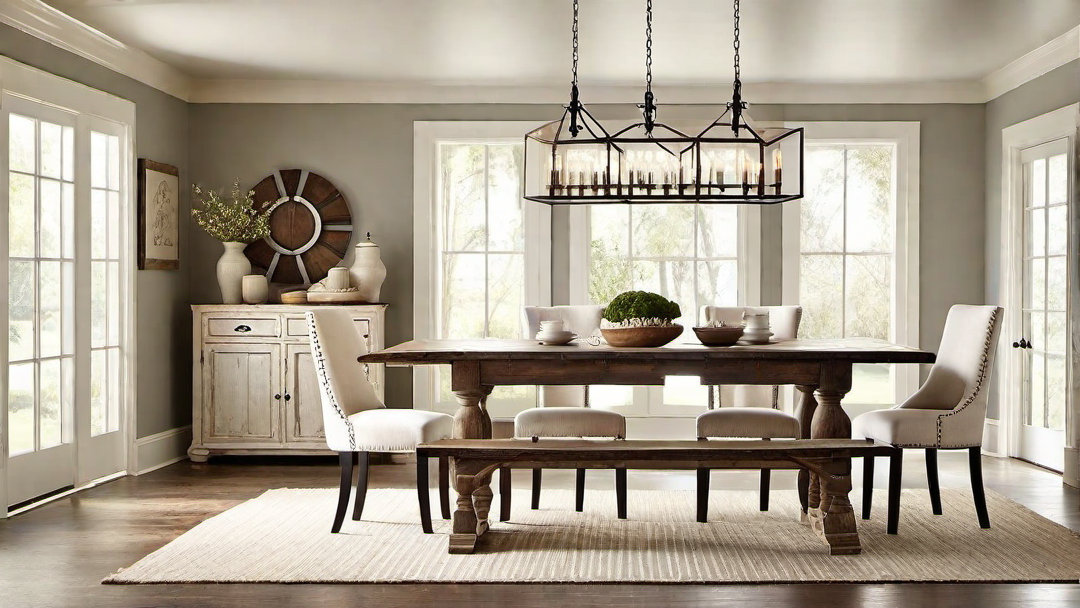 Vintage Charm: Antique Farmhouse Dining Chairs