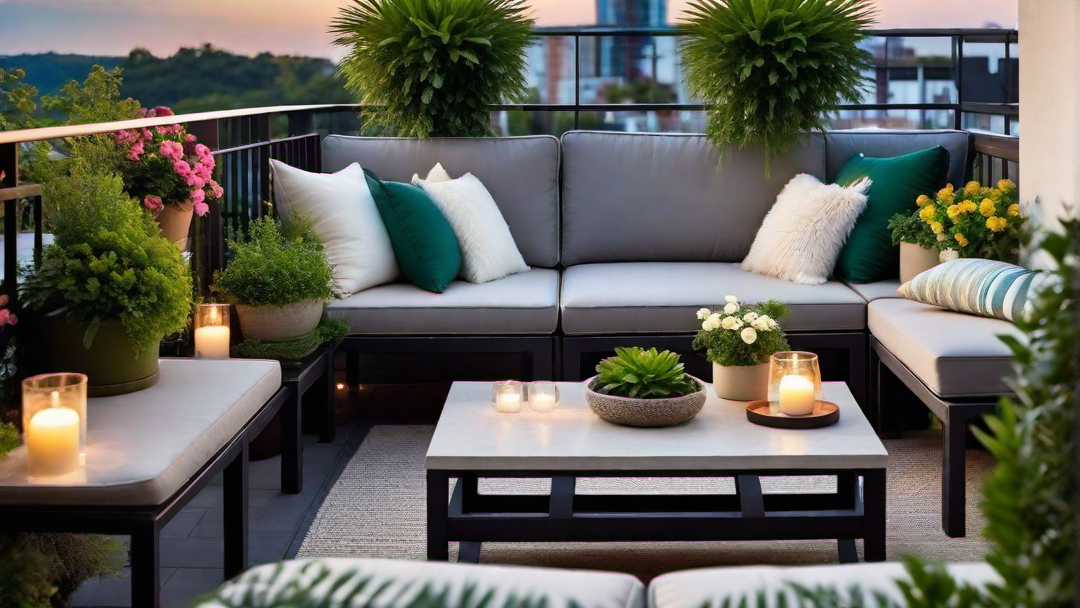 Cozy Corner: A Small Balcony Retreat