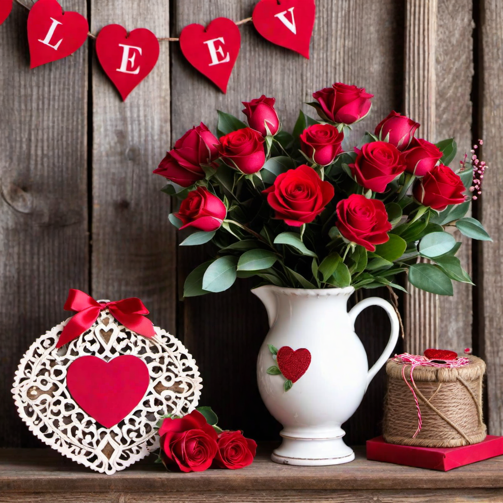 Romantic Rose Petal Pathway: Setting the Mood for Love