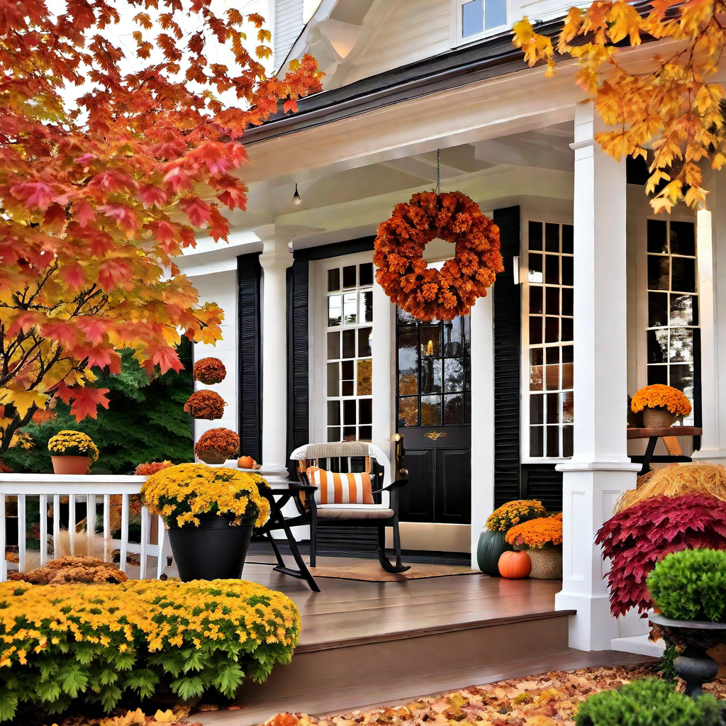 Secret Garden: Overgrown Vines and Hanging Planters