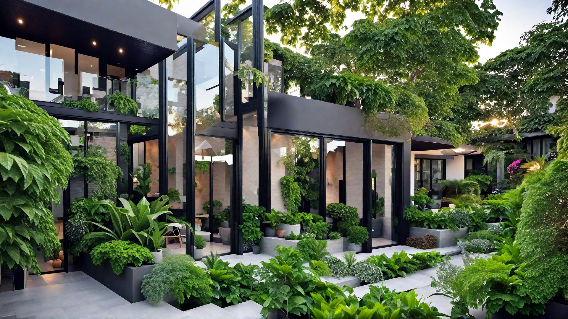 Roof Garden Paradise: Green Spaces Atop Contemporary Homes