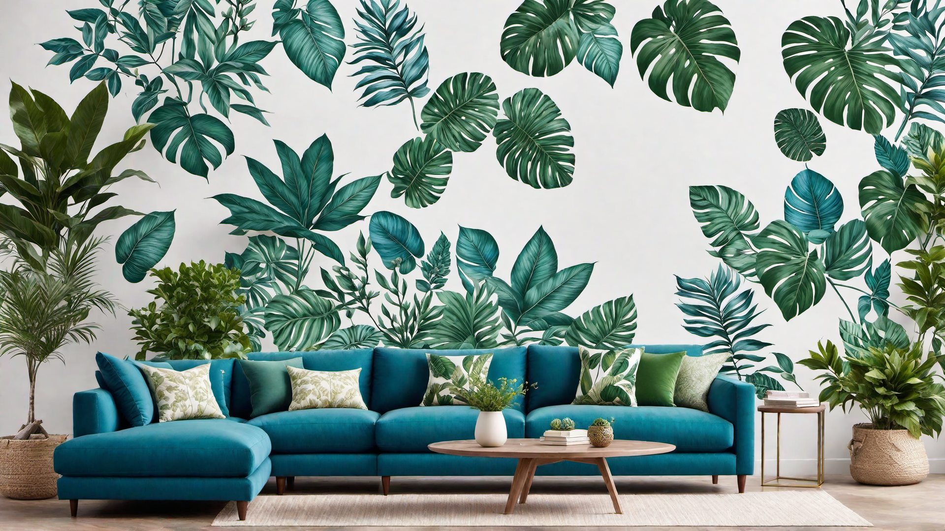 Fresh Start: Blue and Green Botanical Prints