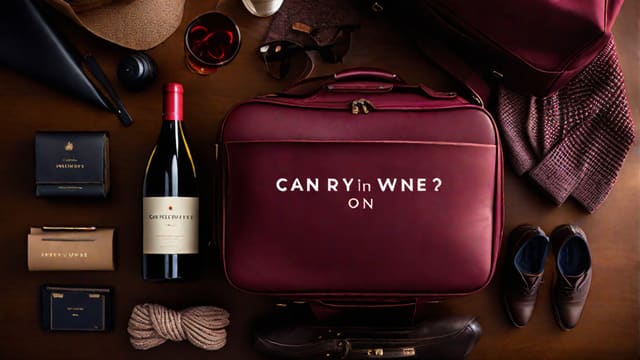 Can I Take Wine In My Carry On