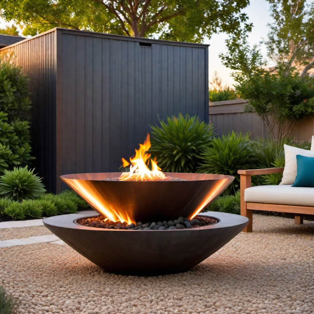 Eco-Friendly Design: Fire Pit Using Recycled Materials