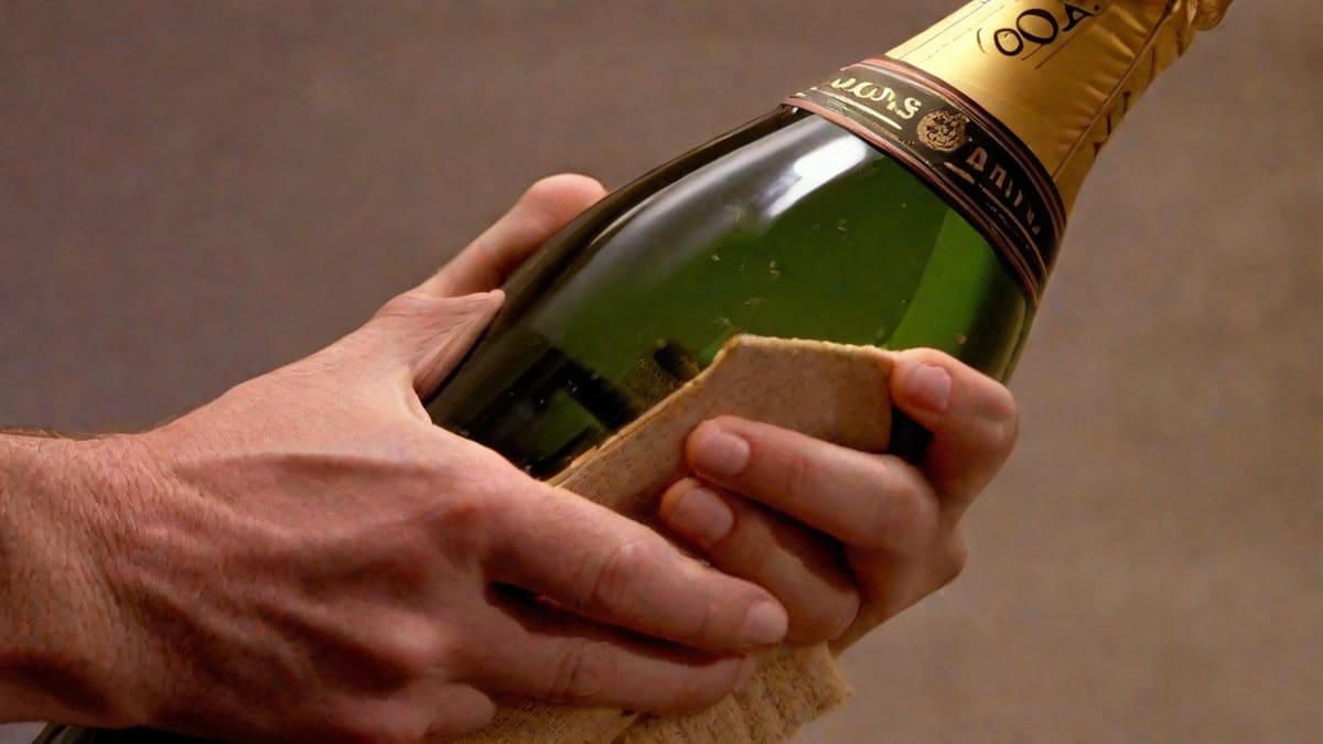 How To Open Champagne Safely