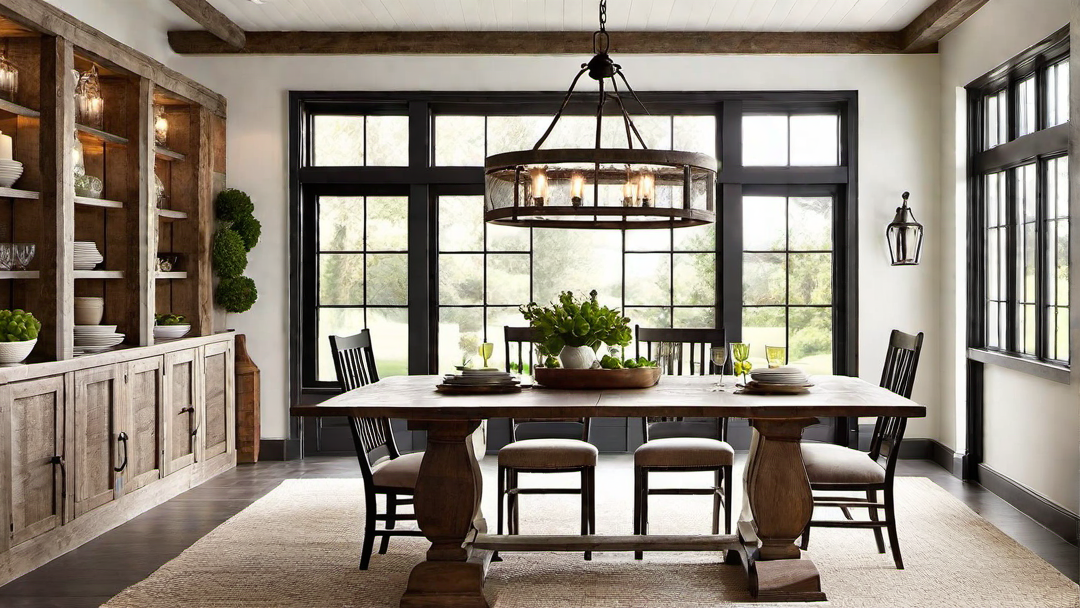 Charming Simplicity: Unpretentious Beauty of Ranch Dining