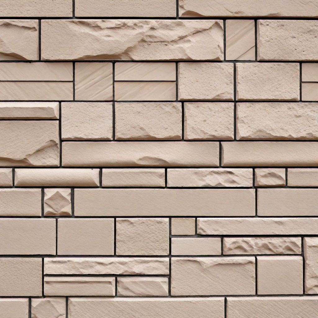 Suburban Chic: Painted Brick House with Neutral Color Palette