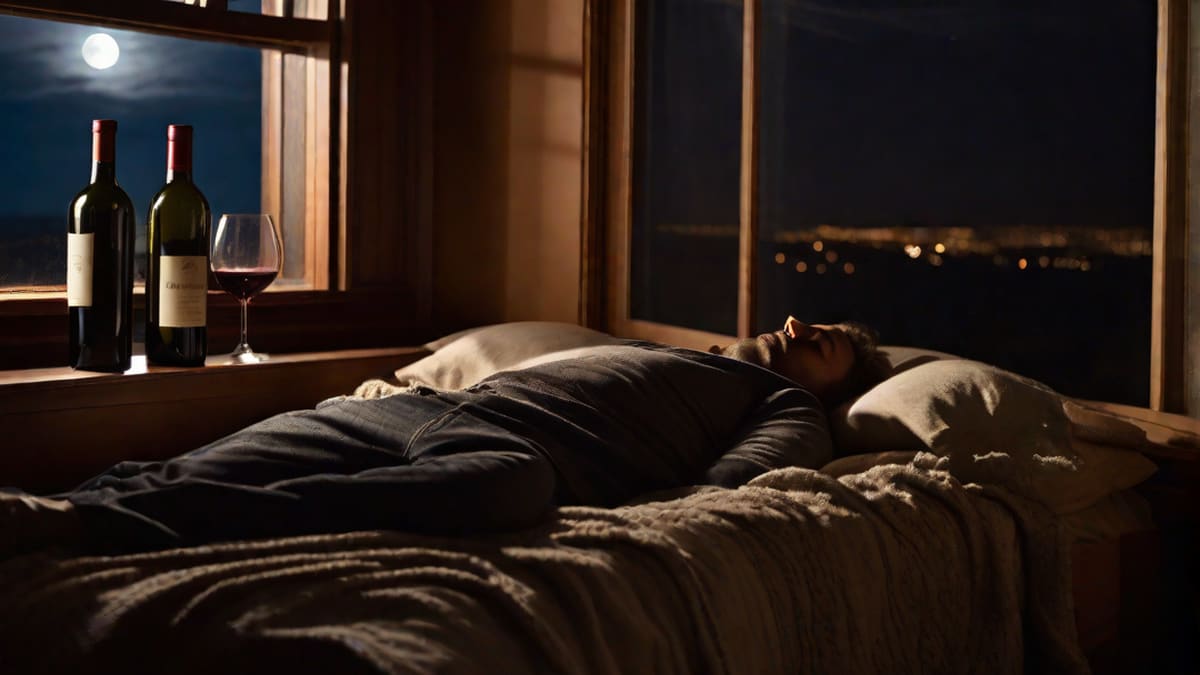 Can't Sleep After Drinking Wine