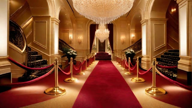 Why Is The Red Carpet Champagne