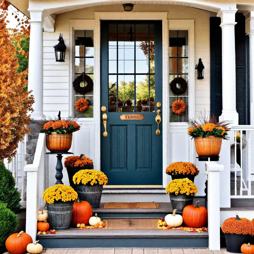 Vintage Harvest: Rustic Crates and Tin Buckets
