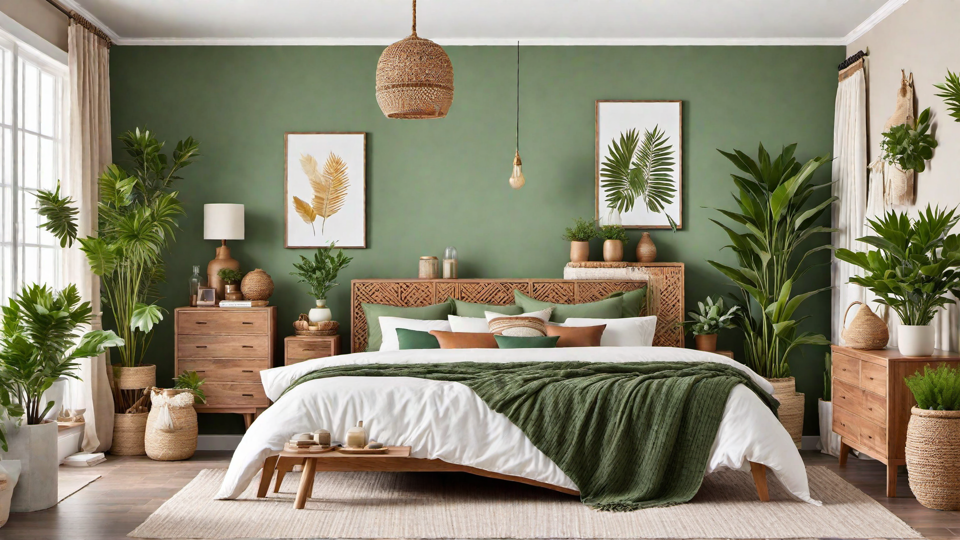 Earthy Palettes: Warm Browns and Greens