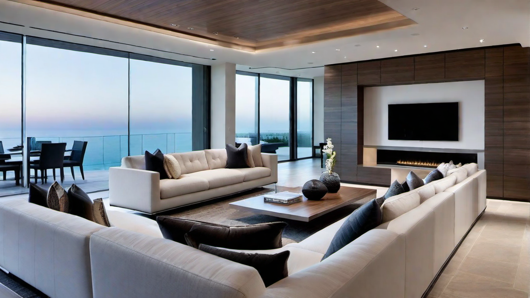 Entertainment Hub: Incorporating Technology into Modern Great Room Designs