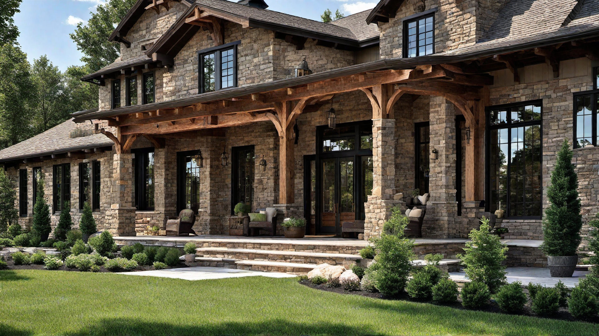 Arts and Crafts: Handcrafted Details for Rustic House Exteriors