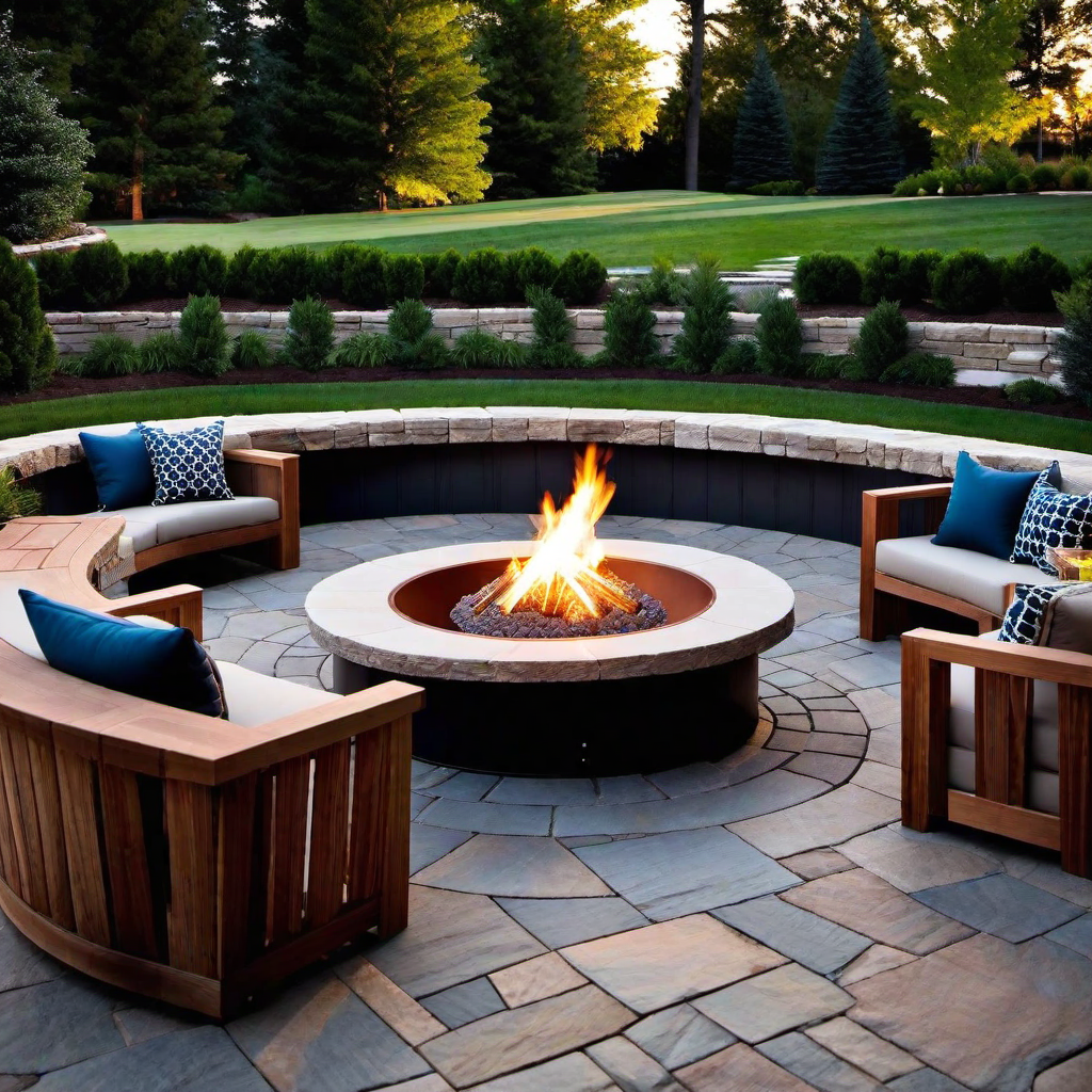 Fire Pit Seating Ideas: Innovative Seating Options Around Fire Pit