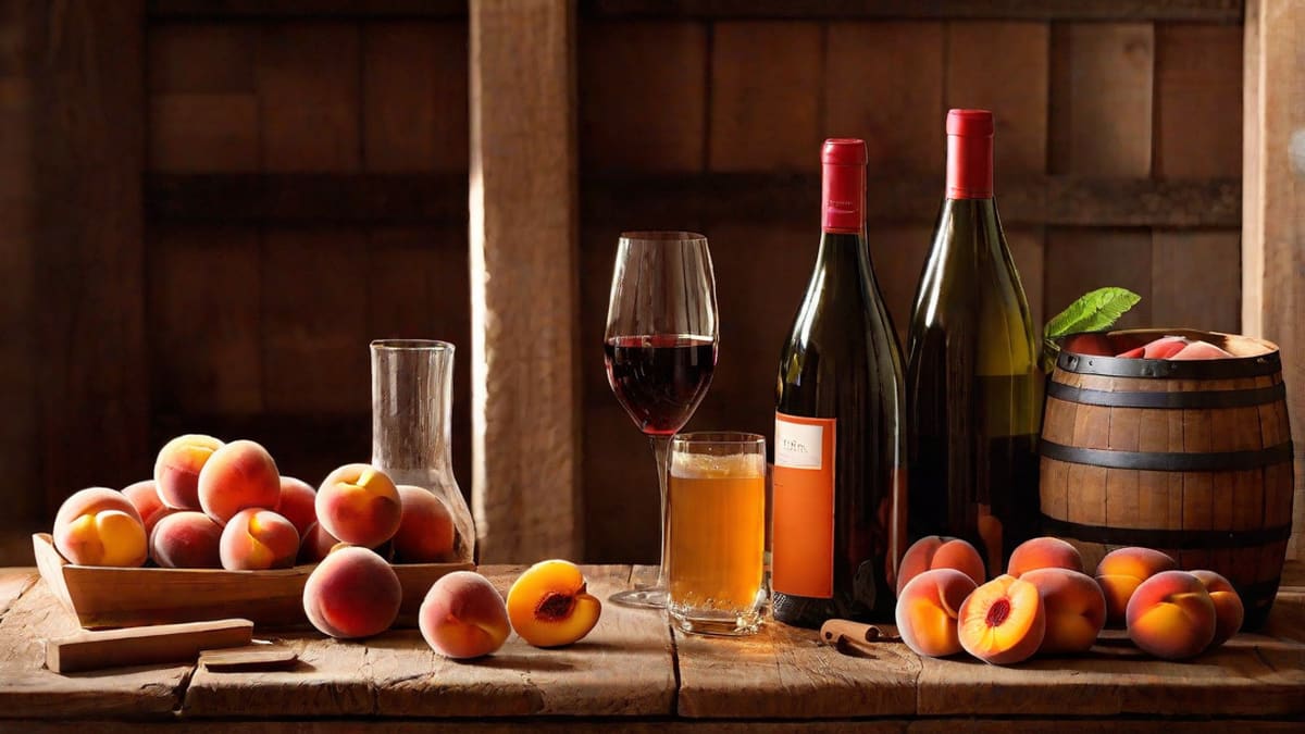 How To Make Homemade Peach Wine