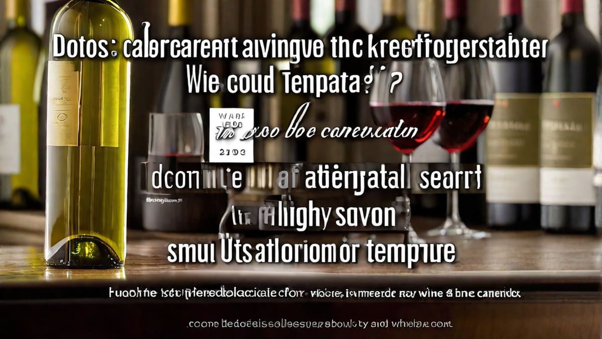 Does Cabernet Sauvignon Need To Be Refrigerated