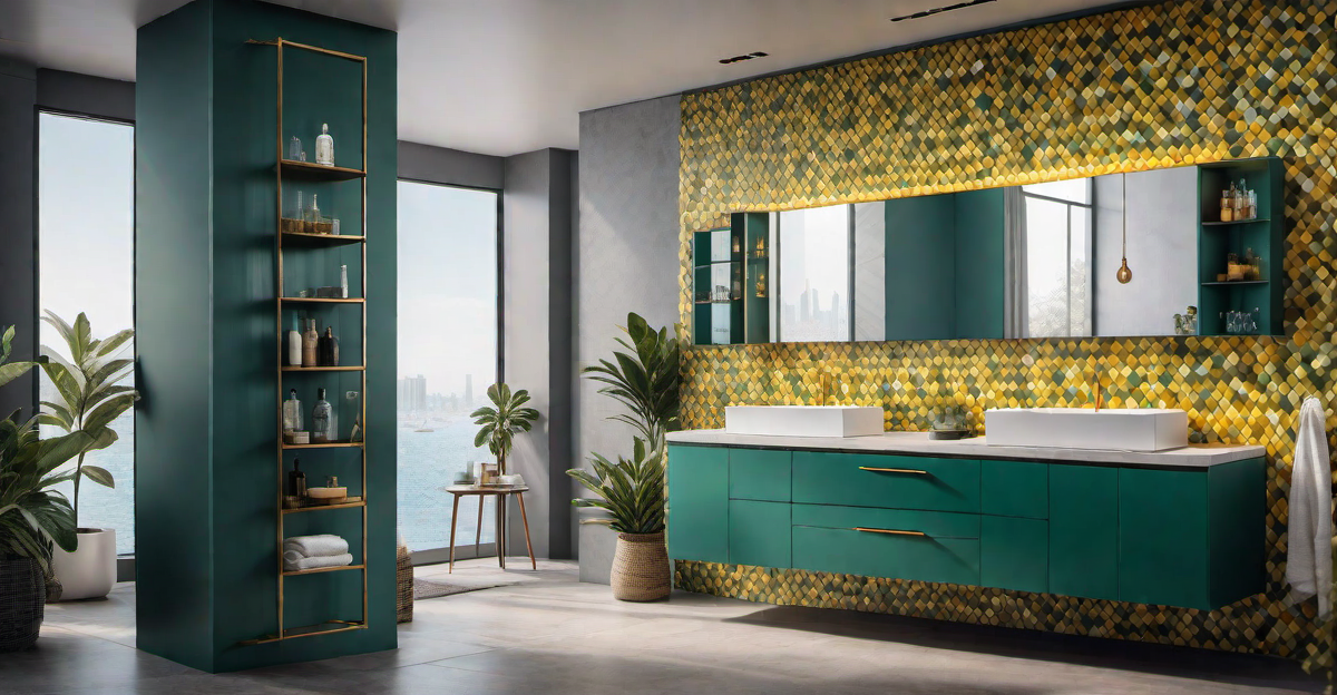 Bringing Funk to the Bathroom: Bold Retro Tiles