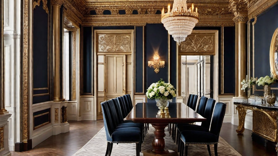 Exquisite Details: Victorian Dining Room Molding and Trim Work