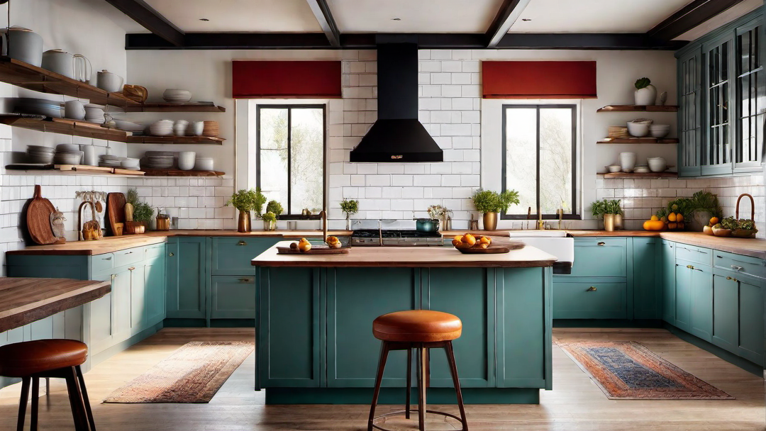 Mid-Century Mix: Retro Modern Elements in Kitchen