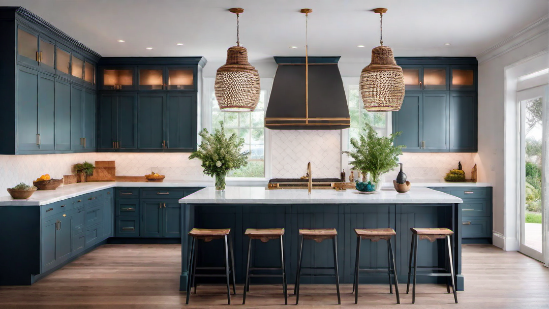 Efficient Layout: Practical Design Solutions in Coastal Kitchen