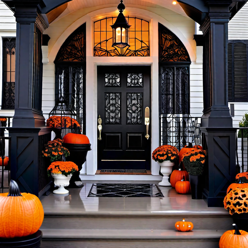 Gothic Glam: Dark Colors and Metallic Accents