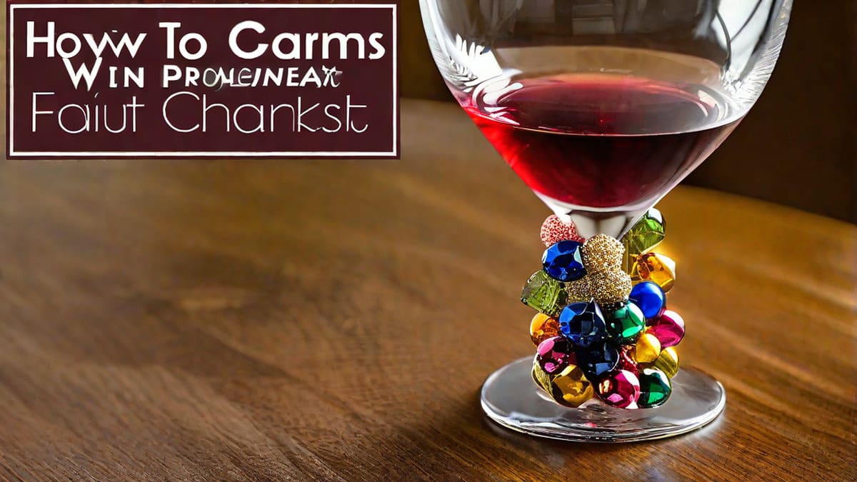 How To Make Wine Charms