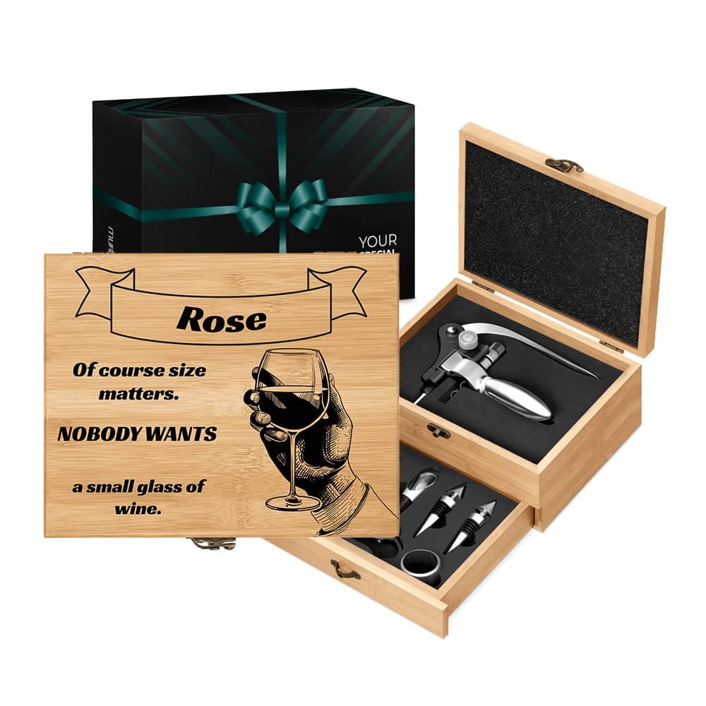 Personalized Wine Accessory Kit