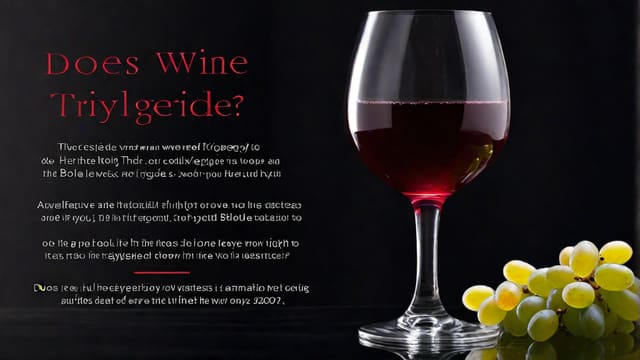 Does Wine Raise Triglycerides