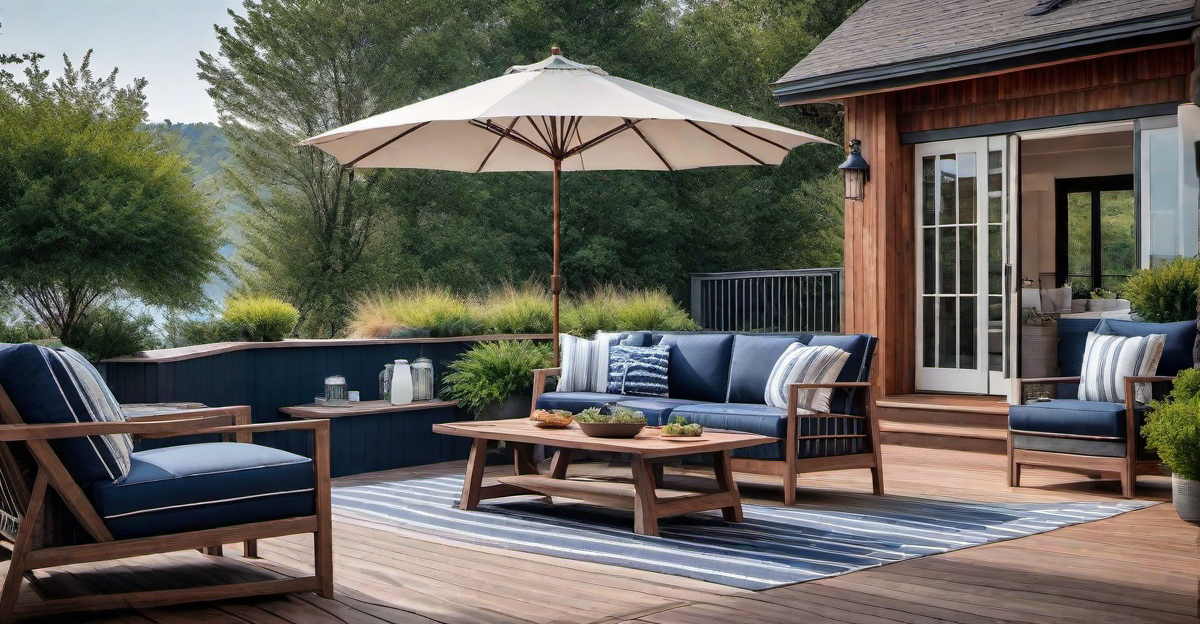 Seaside Retreat: Nautical-Inspired Patio and Deck Decor