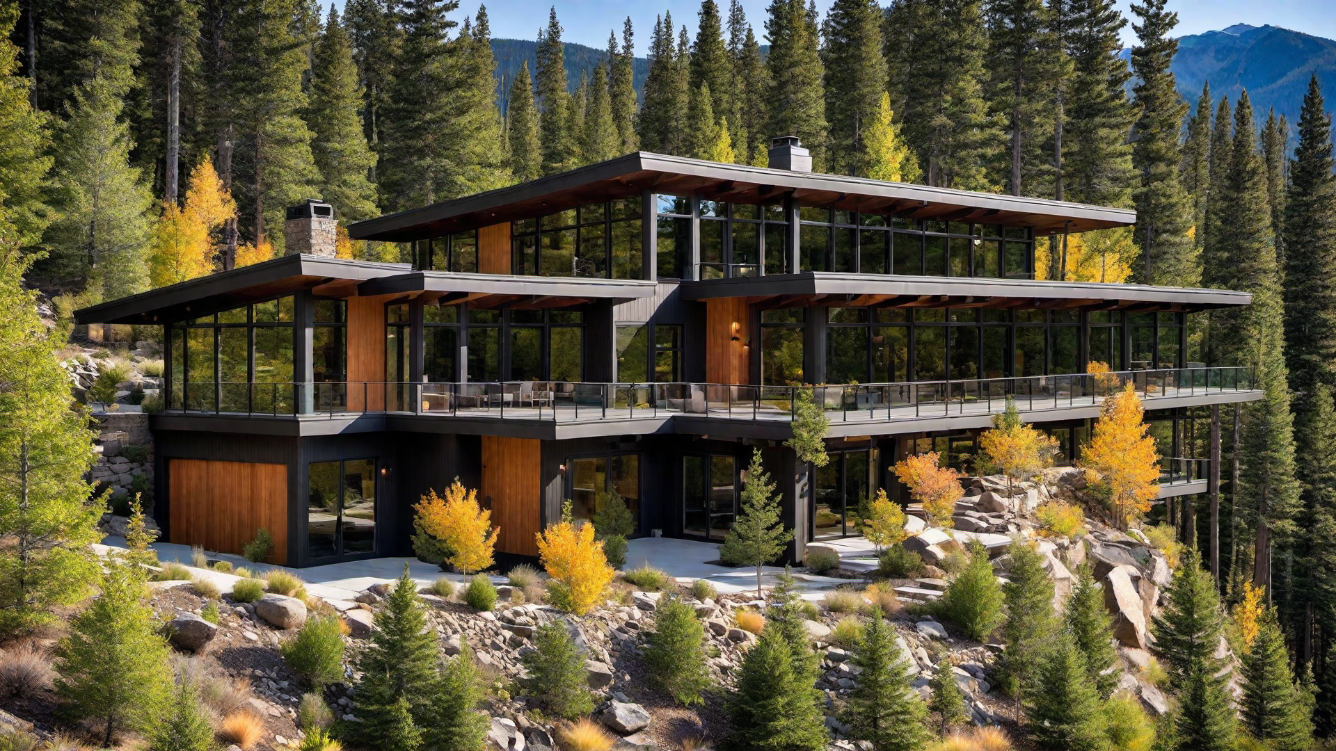 Sleek, Contemporary Mountain Home Design