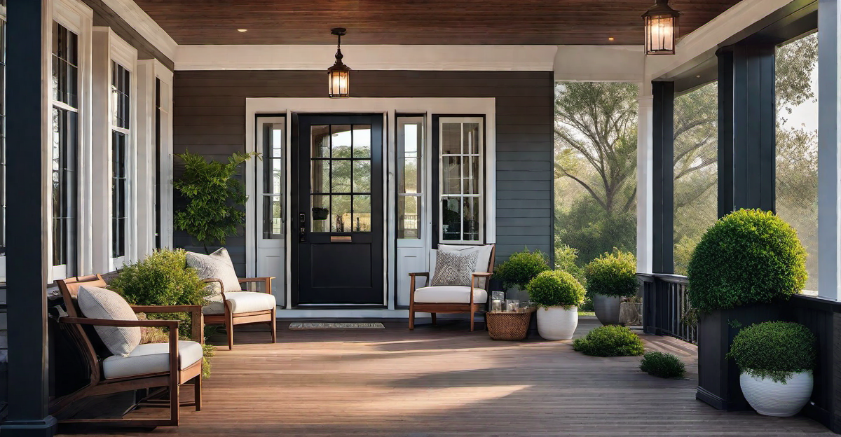Relaxing Nook: Creating a Cozy Reading Corner on the Front Porch