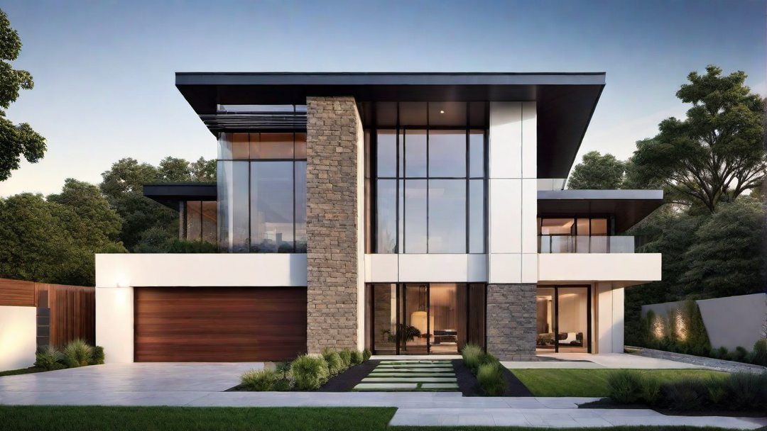 Mixing Materials: A Playful Approach to Modern Home Exterior Design
